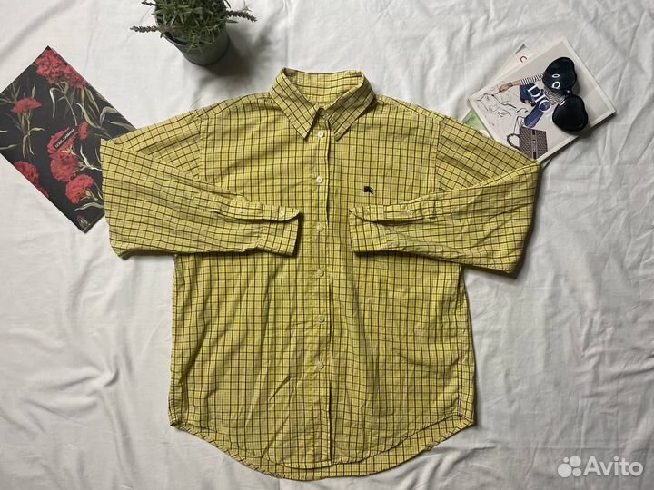 Рубашка Burberrys Yellow Nova Check, оригинал