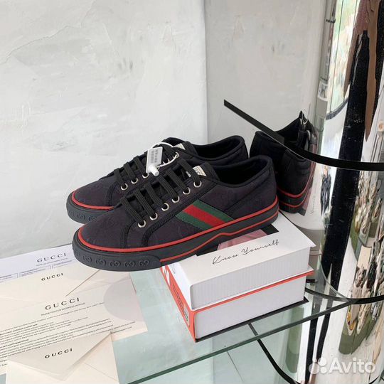 Мужские Кеды Gucci gg tennis 1977