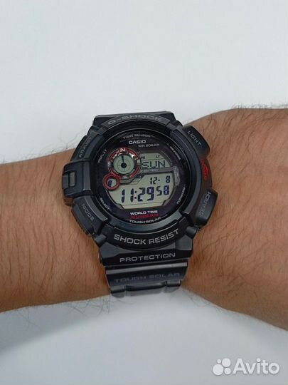 Мужские наручные часы casio g shock g9300 mudman