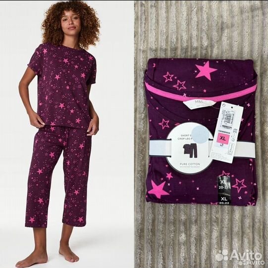 Пижама женская Marks Spencer XL