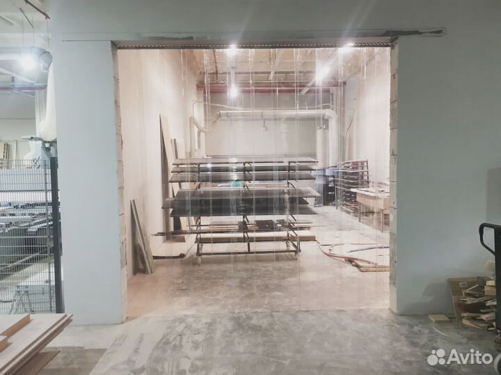 Пвх -завеса, ленточная штора