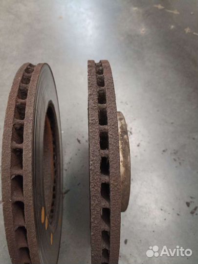 Диски тормозные на тойоту Авенсис т250