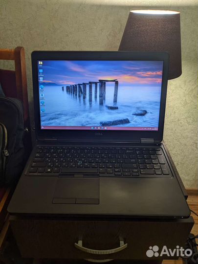 Ноутбук 15.6 Full HD dell latitude i5 2.7ghz ssd