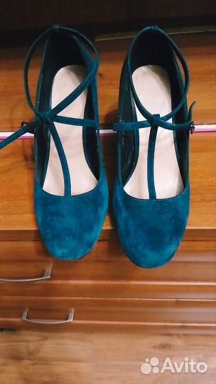 Туфли женские 40 размер синие