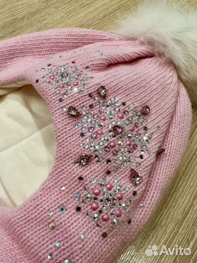 Шапка шлем, 48-50 зима