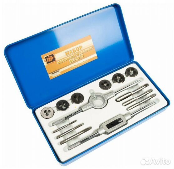 Набор метчиков и плашек М3-М10