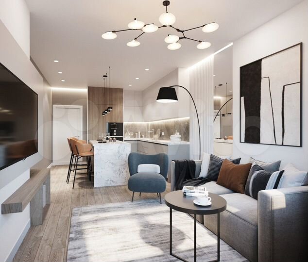 2-к. квартира, 39,7 м², 4/6 эт.