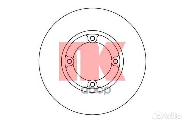 Диск тормозной chevrolet spark 05/daewoo matiz