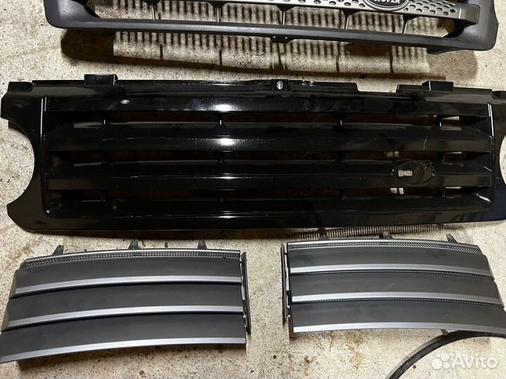 Решетка радиатора на range rover (L320,L322)
