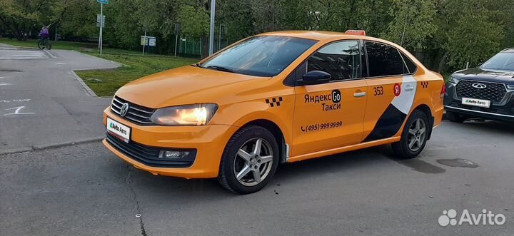 Volkswagen Polo 1.6 AT, 2017, 122 400 км