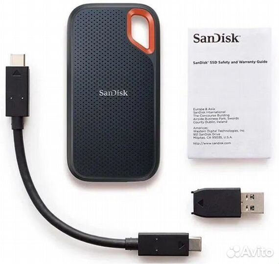 Внешний Диск SSD Sandisk Extreme Portable 1Tb/2Tb