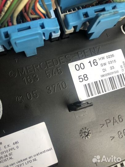 Блок AAM мерседес 163 mercedes ml270 w163