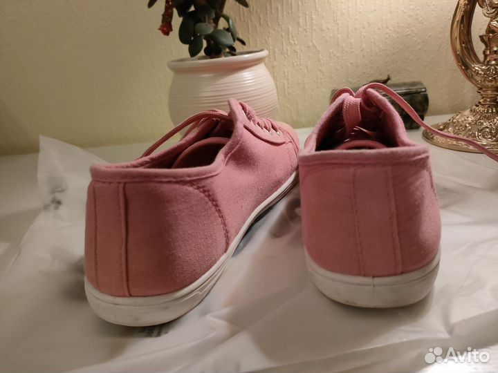 Женские кеды 38 размер розовые