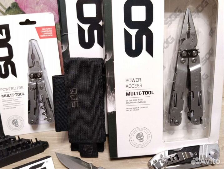 Мультитулы и аксессуары SOG