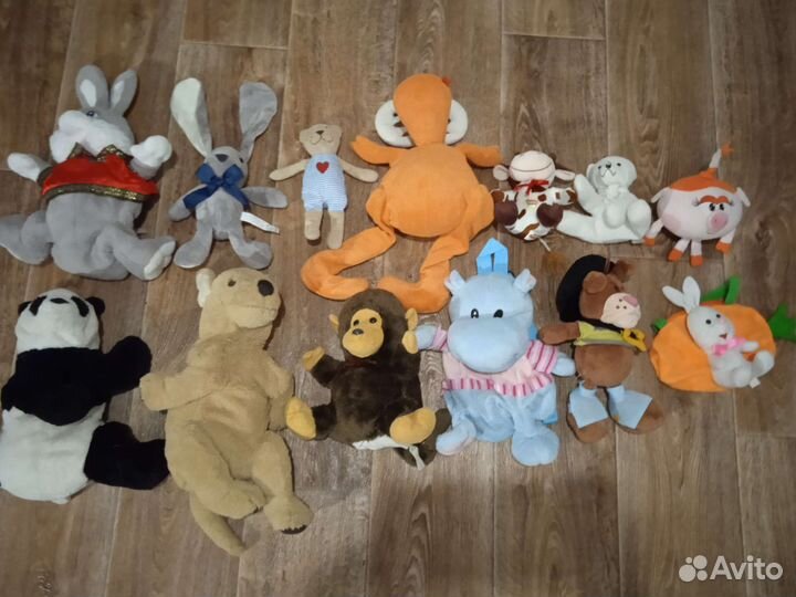Мягкие игрушки пакетом