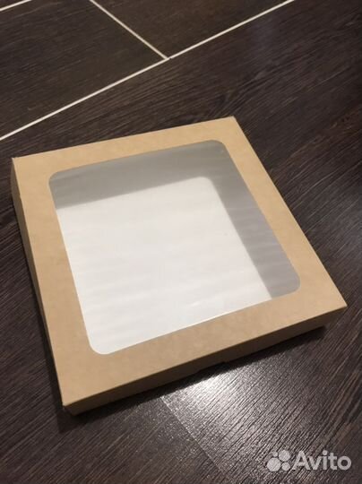 Контейнер крафт с окном