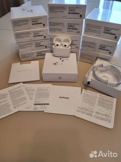 Airpods 3/pro/pro premium с шумоподавлением