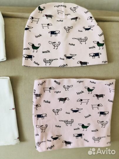 Шапка и снуд для девочки