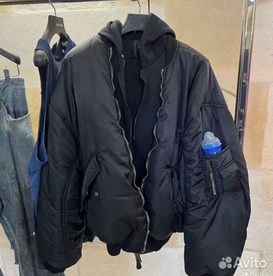 Бомбер balenciaga type y2k oversize