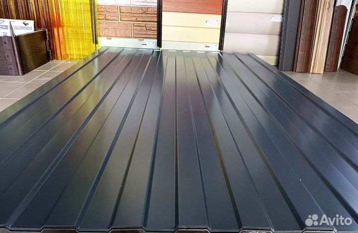 Профнастил С8 серый графит