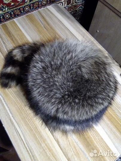 Шапка меховая из чернобурки