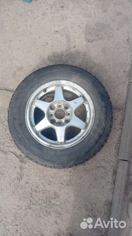 Диск(Yong am metal) с резиной(185/70R14) на запаск