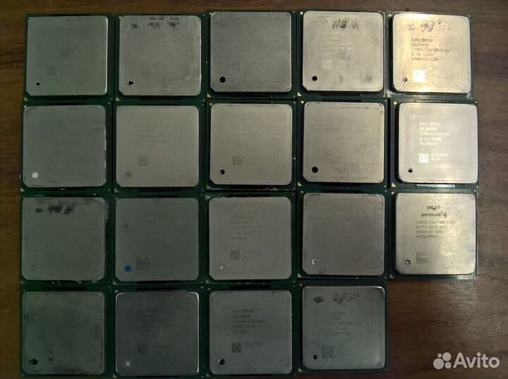 Процессоры Intel AMD