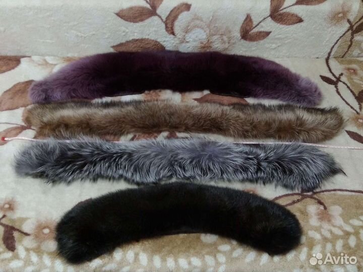 Меховая горжетка, воротники и опушки