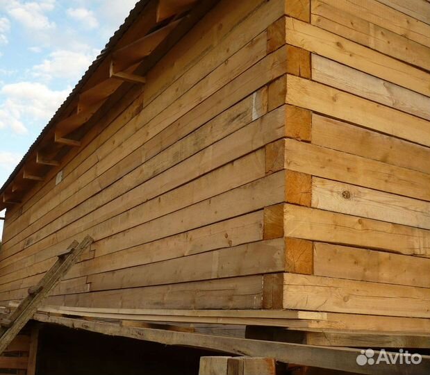 Брус обрезной сосна, ель 150х150