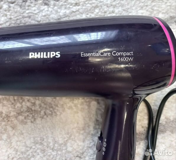 Фен для волос philips 1600w