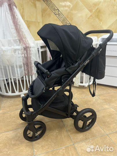 Коляска универсальная 2в1 Tour Eco Indigo 07 Черн