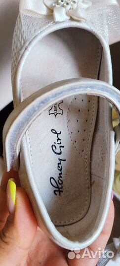 Туфли для девочки 25 размер