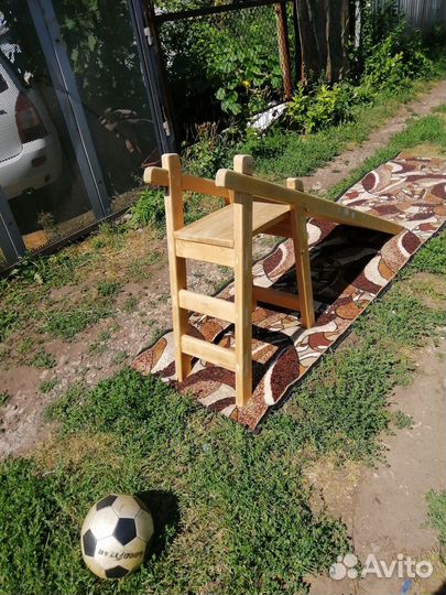 Горка деревянная