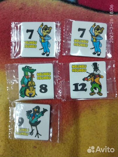 Наклейки Кука рука (Коukou roukou)