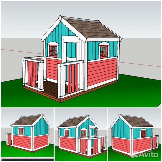 Детская песочница конфигурируется под вас