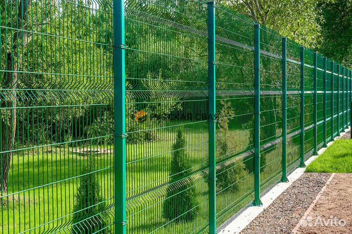 Забор 3Д сетка сварная панель