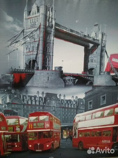 Красивая картина постер 75x75