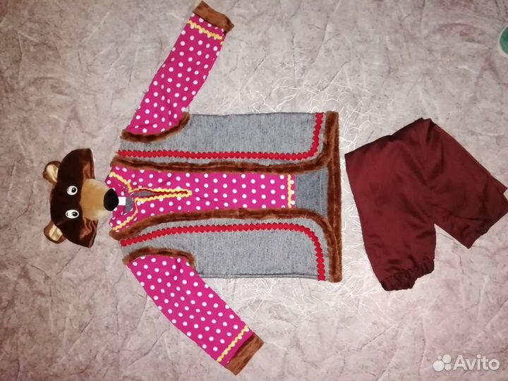 Карнавальный костюм медведя