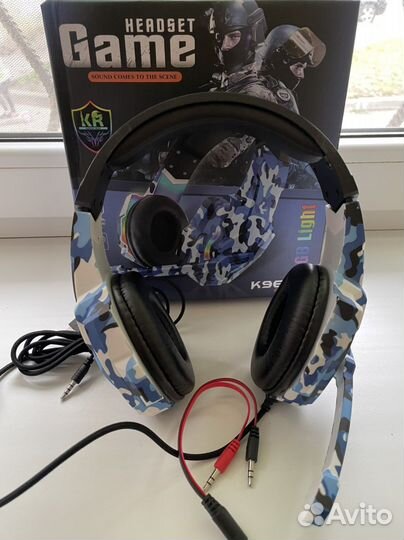 Игровые наушники с микрофоном