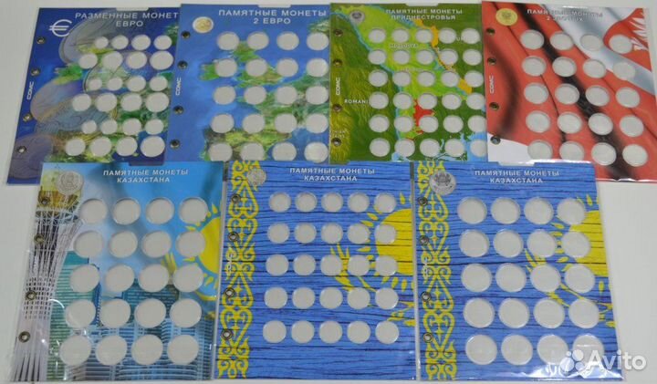 Блистерные листы для памятных монет