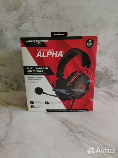 Гарнитура игровая HyperX Cloud Alpha