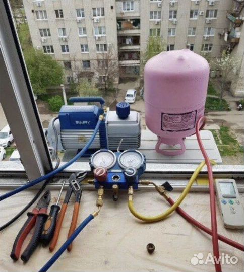 Чистка,заправка концдиционеров samsung