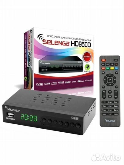 Цифровой тв-тюнер Selenga HD950D DVB-T2