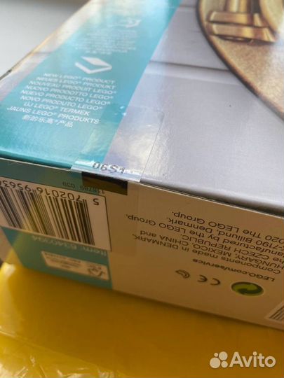 Коллекционный lego Корабль в бутылке