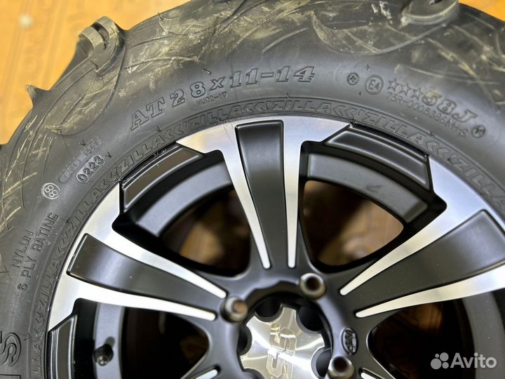 Колеса для квадроцикла 4.110 Maxxis Zilla 28 14