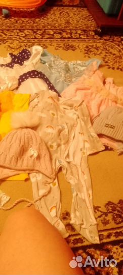 Детские вещи для девочки пакетом