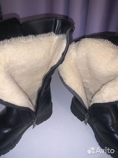 Сапоги зимние для девочки 28р