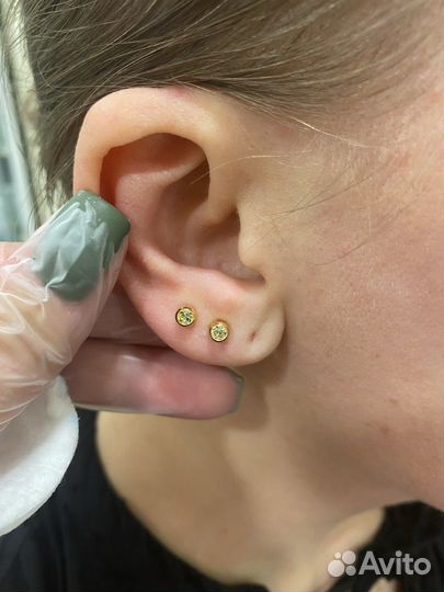 Прокол ушей, пирсинг