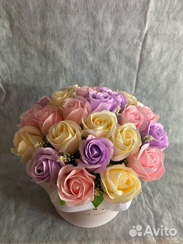 Мыльные розы цветы букеты