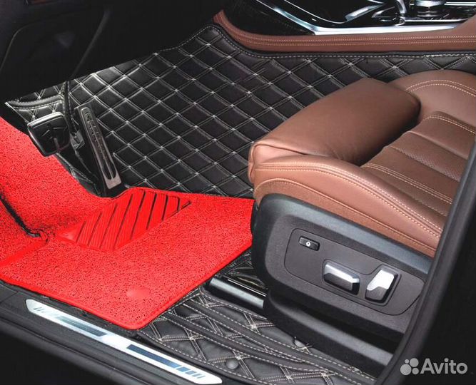 3D Коврики Lexus Салон Багажник из Экокожи